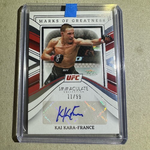 2023 Immaculate UFC - KAI KARA-FRANCE Marks Of Greatness Auto 11/99 - MG-KKF