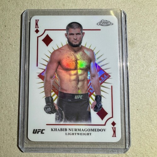 2024 Topps Chrome UFC - KHABIB NURMAGOMEDOV Kings And Queens KAQ-3