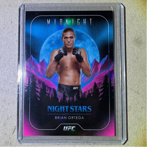 2024 TOPPS MIDNIGHT UFC - BRIAN ORTEGA Night Stars #NS-20