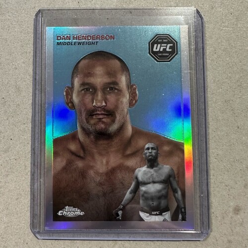 2024 Topps Chrome UFC - Dan Henderson Retro Refractor #FFT-18
