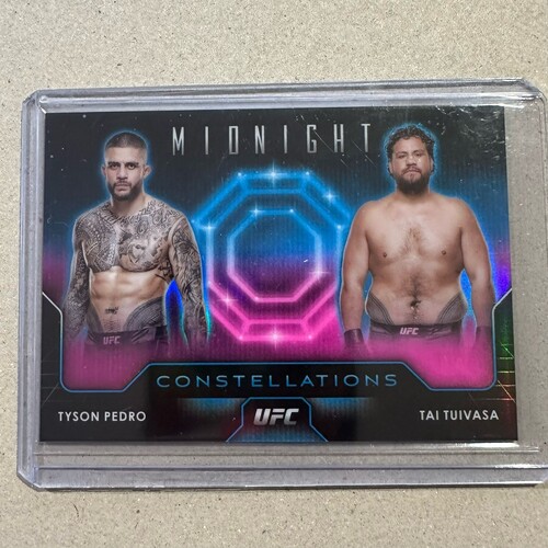 2024 Topps Midnight UFC - TYSON PEDRO & TAI TUIVASA Constellations #CO-16