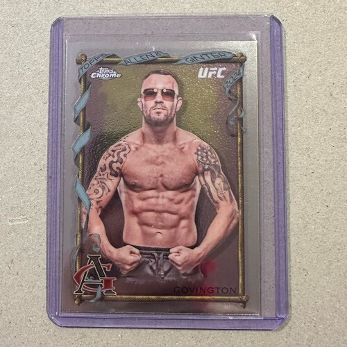 2024 Topps Chrome UFC - COLBY COVINGTON Allen & Ginter #AAG-18