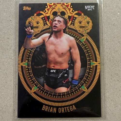 2024 Topps Noche UFC - BRIAN ORTEGA - BASE CARD #5D