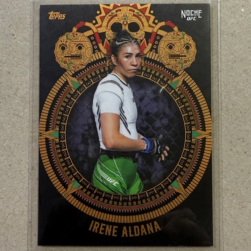 2024 Topps Noche UFC - IRENE ALDANA - BASE CARD #9D