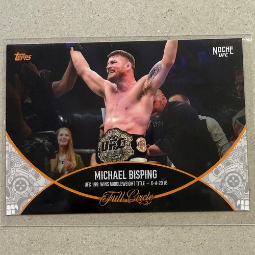 2024 Topps Noche UFC - MICHAEL BISPING - FULL CIRCLE #FC-7