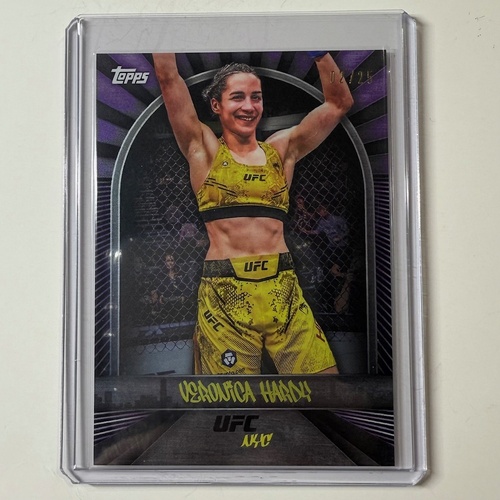 2024 TOPPS UFC NYC - VERONICA HARDY Purple 02/25 #8