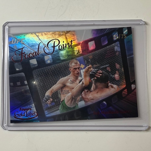 2024 Topps Gold Label UFC - IAN MACHADO GARRY Focal Point Red 25/25 BOOKEND #FP-1