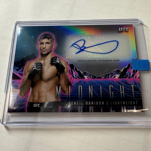 2024 Topps Midnight UFC BENEIL DARIUSH Auto Horizon #HS-BDH