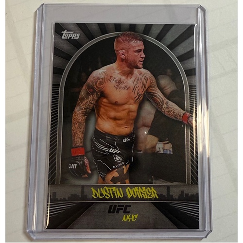 2024 Topps UFC NYC - DUSTIN POIRIER BASE CARD #21