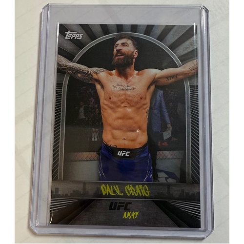 2024 Topps UFC NYC - PAUL CRAIG BASE CARD #6