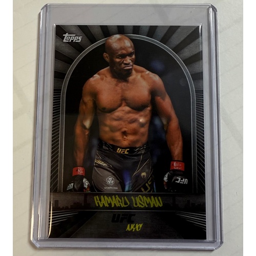 2024 Topps UFC NYC - KAMARU USMAN BASE CARD #30