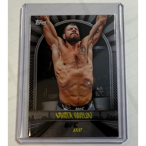2024 Topps UFC NYC - NIKITA KRYLOV BASE CARD #13