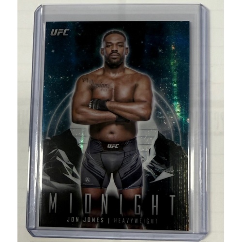 2024 Topps Midnight UFC - JON JONES  Moonbeam #100