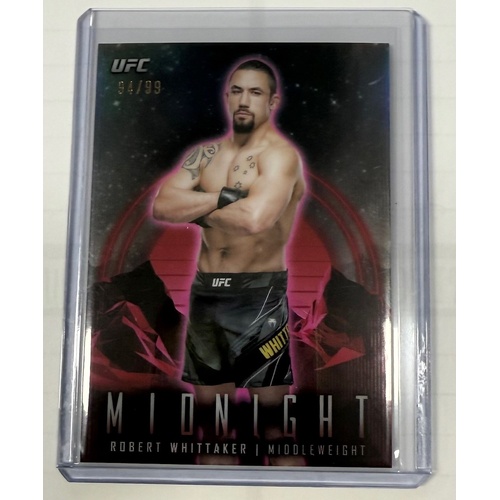 2024 Topps Midnight UFC - ROBERT WHITTAKER - TWILIGHT 94/99 #4