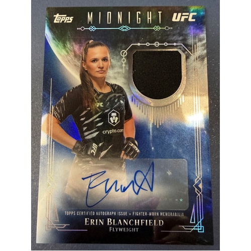 2026 Topps Midnight UFC - ERIN BLANCHFIELD Relic Auto