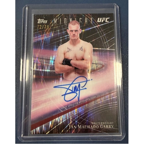 2026 Topps Midnight UFC - IAN MACHADO GARRY Horizon Signatures Dusk Auto 72/75