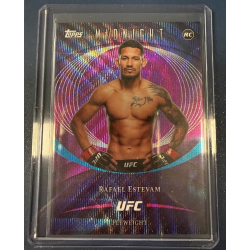 2026 Topps Midnight UFC - RAFAEL ESTEVAM RC Rookie Refractor #91