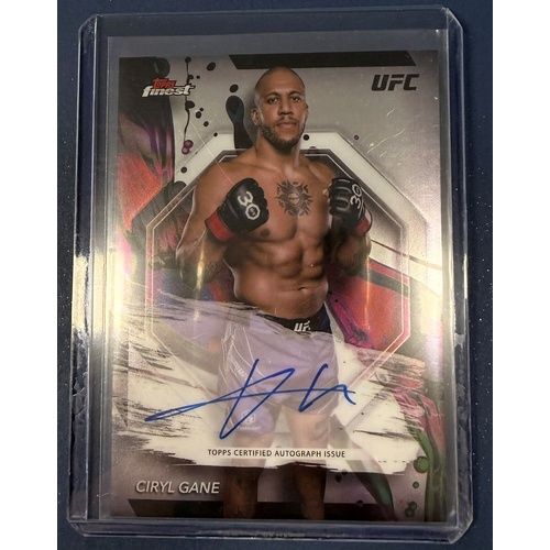 2024 Topps Finest UFC - CIRYL GANE AUTO #FA-CLG