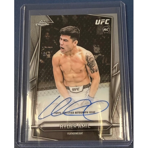 2026 Topps Chrome UFC - HYDER AMIL Autograph RC Rookie #BAV-HA