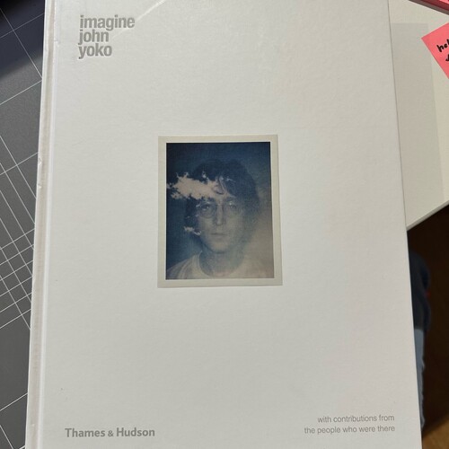 Imagine John Yoko by John Lennon (English) Hardcover Book