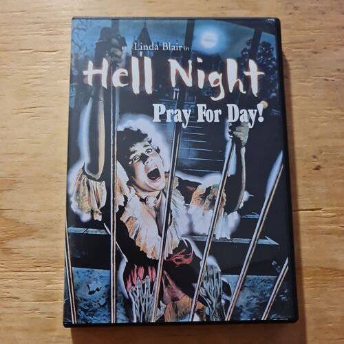Hell Night Pray For Day 1981 Movie DVD 1999 Linda Blair Horror Cult