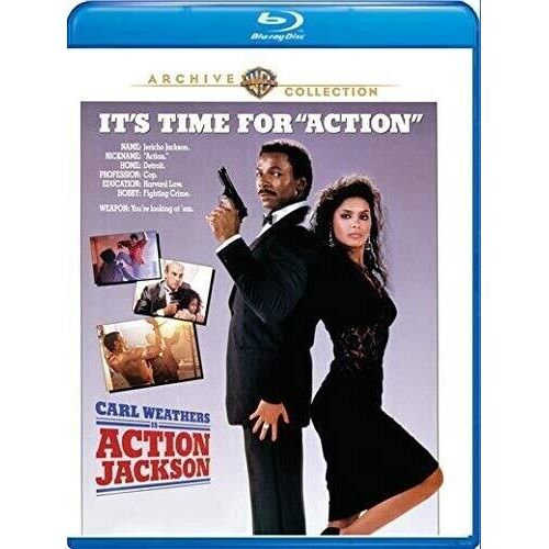 Blu-Ray Action Jackson (DVD, 1988) Carl Weathers, Sharon Stone R1