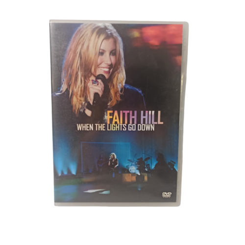 Faith Hill When The Lights Go Down DVD Film Music Musical Concert Country