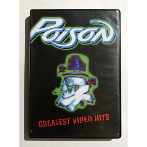 Poison: Greatest Video Hits - 2001 Glam Metal Music Video Compilation - RARE DVD