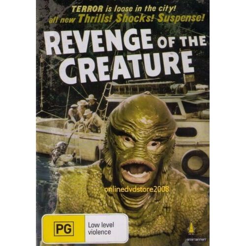 EVENGE of the CREATURE John AGAR Lori NELSON John BROMFIELD Classic Horror DVD