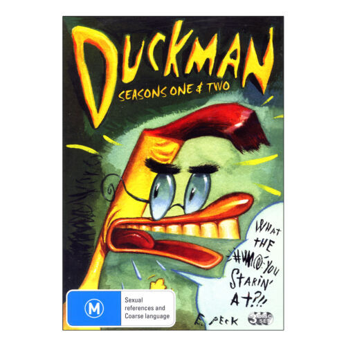 Duckman : Season 1 &2 | Boxset (3xDVD, 1997) Adult Animation Comedy