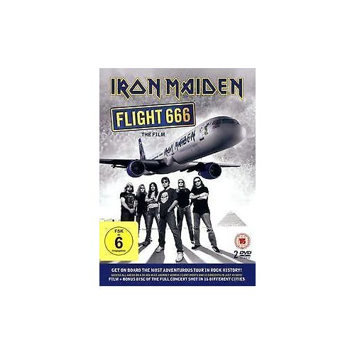 IRON MAIDEN FLIGHT 666 THE FILM & CONCERT 2 DVD + BOOK HEAVY METAL MUSIC