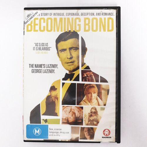 Becoming Bond DVD Region 4 PAL