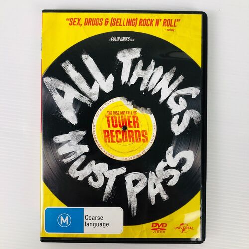 All Things Must Pass (2015, DVD)