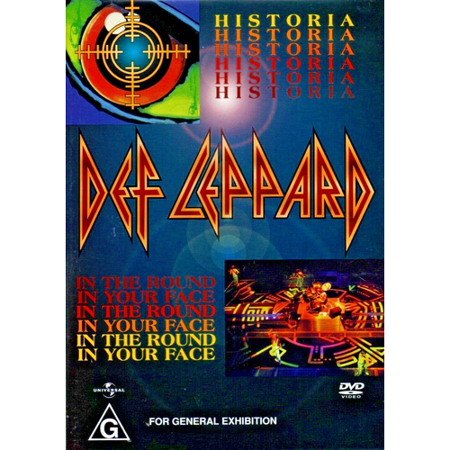 Def Leppard - Historia / In the Round, In Your Face (DVD)