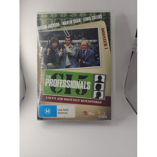 The Professionals CI5 Dossier 1 2 3 4 (DVD, R4) Remastered
