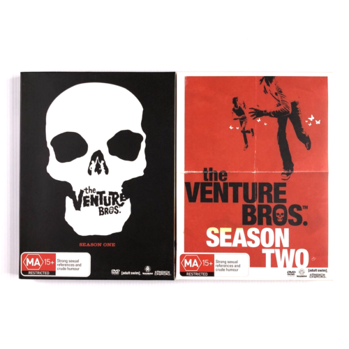 Venture Bros Season One and Two - DVD - Region 4 - Very Good Condition - 4 Discs