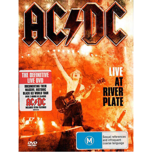 AC/DC Live at River Plate DVD All Regions NTSC Dolby 5.1