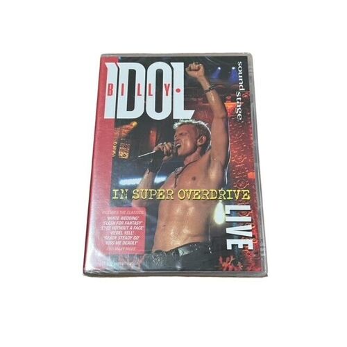 BILLY IDOL DVD Live in Super Overdrive - Live Concert (Region All, 2009)
