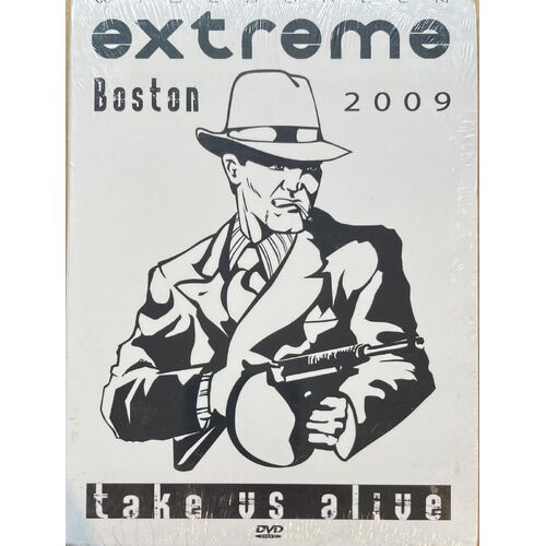 Extreme Boston 2009 Take Us Alive DVD Bettencourt Cherone Words Hearted Funk Out