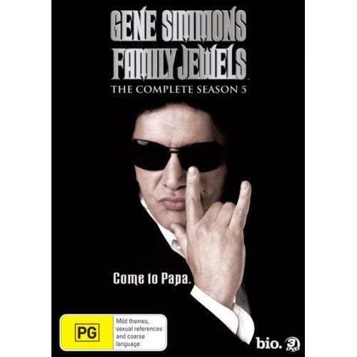 Gene Simmons Family Jewels - The Complete Season 5 (DVD, 2010) 3 Disc Set