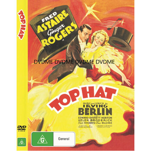 Rogers & Astaire in Irving Berlin's TOP HAT Region 4 DVD