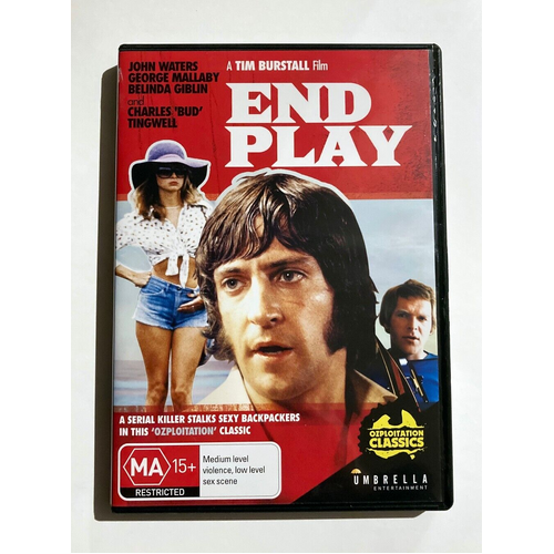 End Play - 1976 Australian Thriller Film John Waters Tim Burstall -  DVD