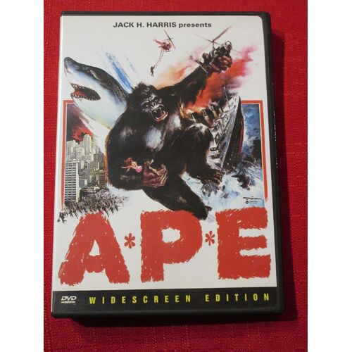 A*P*E 1976 DVD CULT FANTASY THRILLER IMAGE ENTERTAINMENT RARE OOP **BONUS DVD**