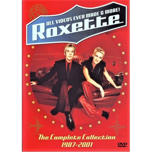 ROXETTE - The COMPLETE Collection 1987-2001 DVD