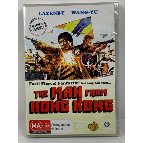 The Man From Hong Kong region 4 DVD (1975 action movie)