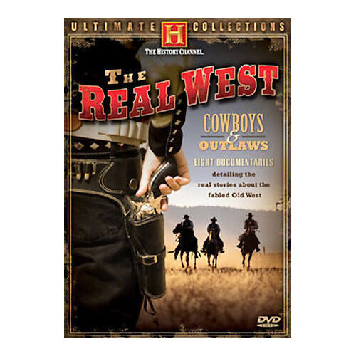 THE REAL WEST - Cowboys & Outlaws Documentaries - DVD