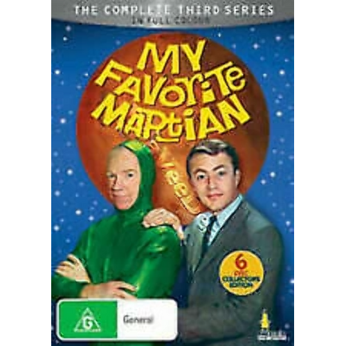 MY FAVOURITE MARTIAN - Series 3 6 x DVD Set Third Series