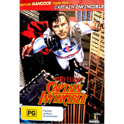 The Return Of Captain Invincible DVD