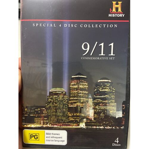 9/11 Commemorative Set region 4 DVD (4 discs) September 11 2001 documentaries