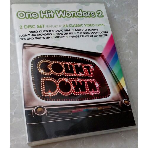 Count Down One Hit Wonders 2 DVD 1980s Music Videos Starship Big Country Buggles